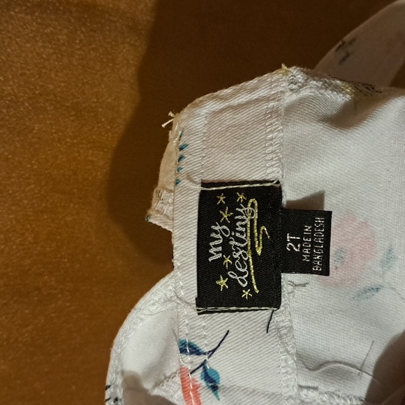 NWT My Destiny 2 piece toddler girls jumper skirt set - Picture 5 of 5